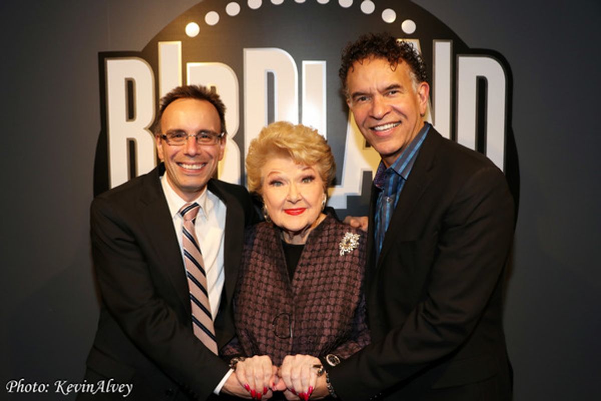 Tedd Firth, Marilyn Maye, Brian Stokes Mitchell at 