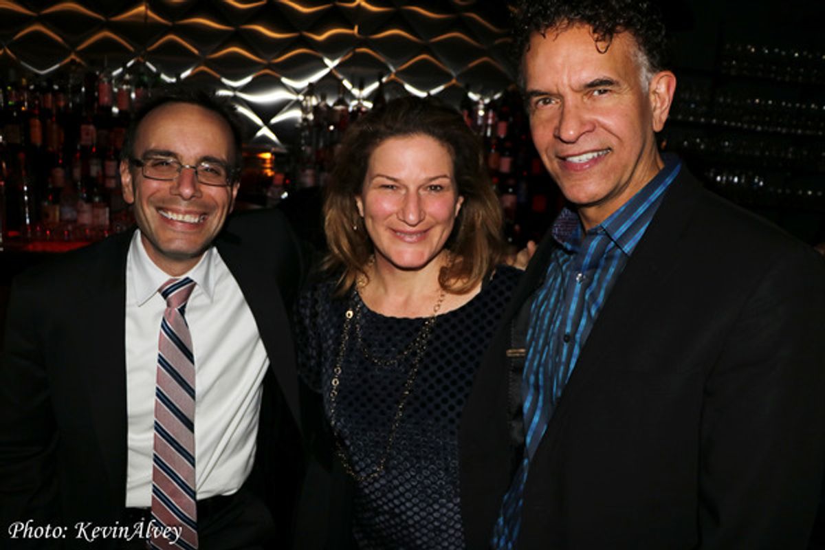 Tedd Firth, Ana Gasteyer, Brian Stokes Mitchell at 