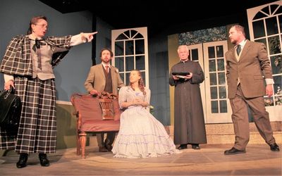 Kyla Mostello Donnelly, Michael Krahel, Charlotte Kirkby, Tom Stevenson, and Nicholas Photo