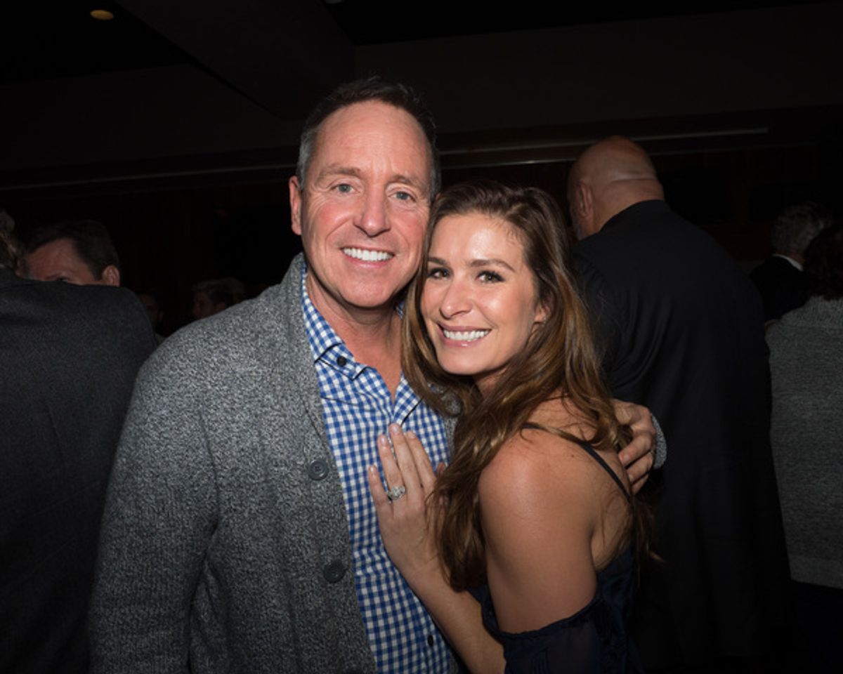 Kevin McMahon and Cassandra Murphy at 