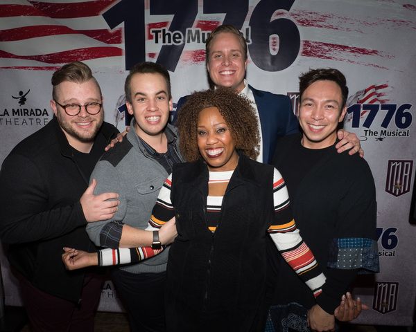 Jeffrey Derus, Matthew Ballestero, Amber Snead, Jordan Goodsell, and Oliver Almonte Photo