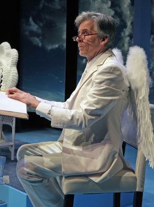 Paul Haley as the Archangel Gabriel @ BroadwayWorld Paul Haley as the Archangel Gabriel Photo
