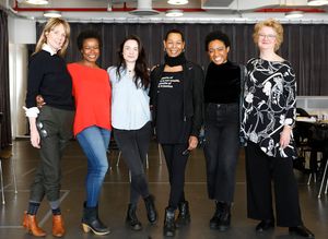 Lucy Taylor, Quincy Tyler Bernstine, Ismenia Mendes, Karen Kandel, Gabby Beans, and Marceline Hugot @ BroadwayWorld Lucy Taylor, Quincy Tyler Bernstine, Ismenia Mendes, Karen Kandel, Gabby Beans, and M Photo