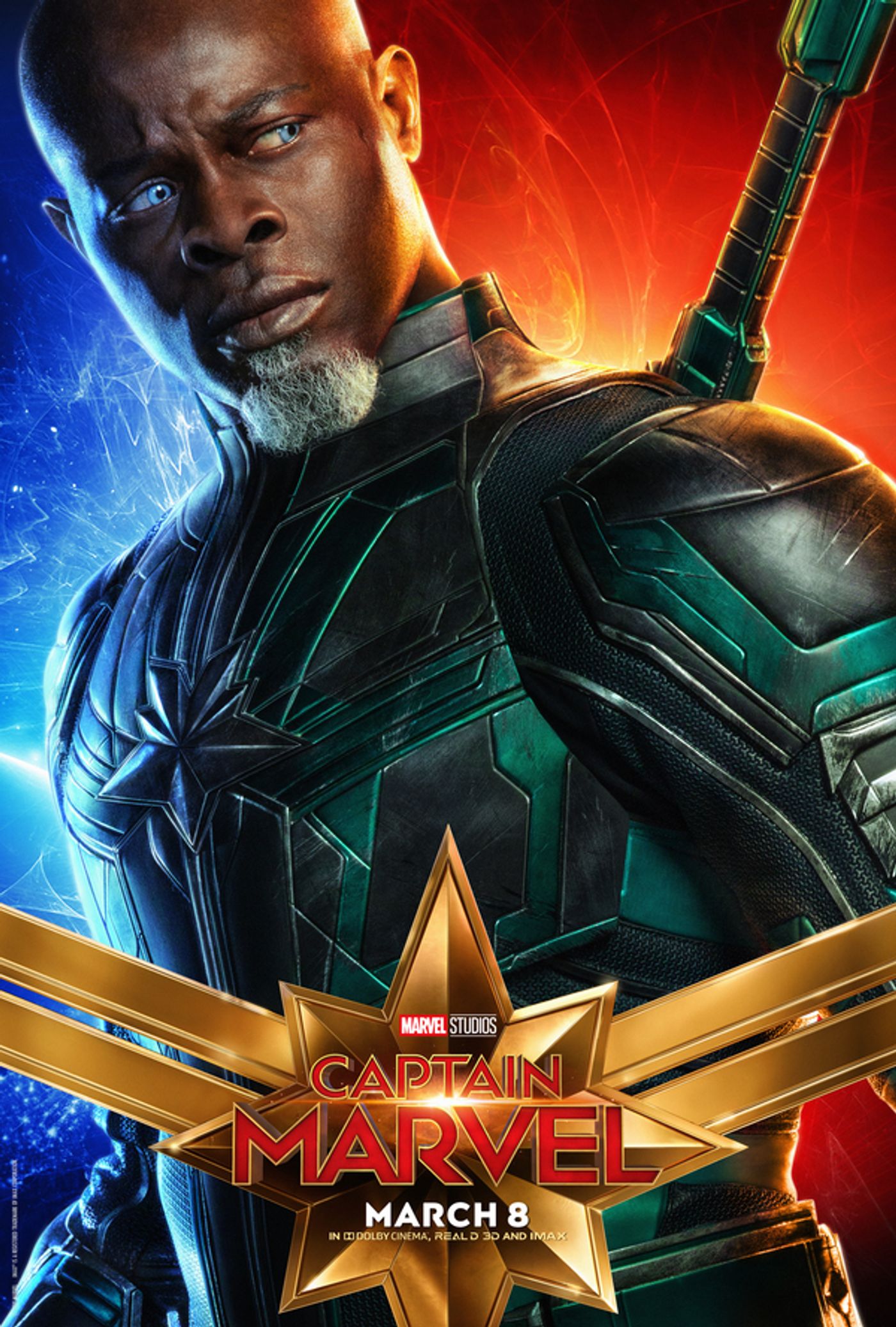 Photo Flash: See the New Character Posters for CAPTAIN MARVEL  Image