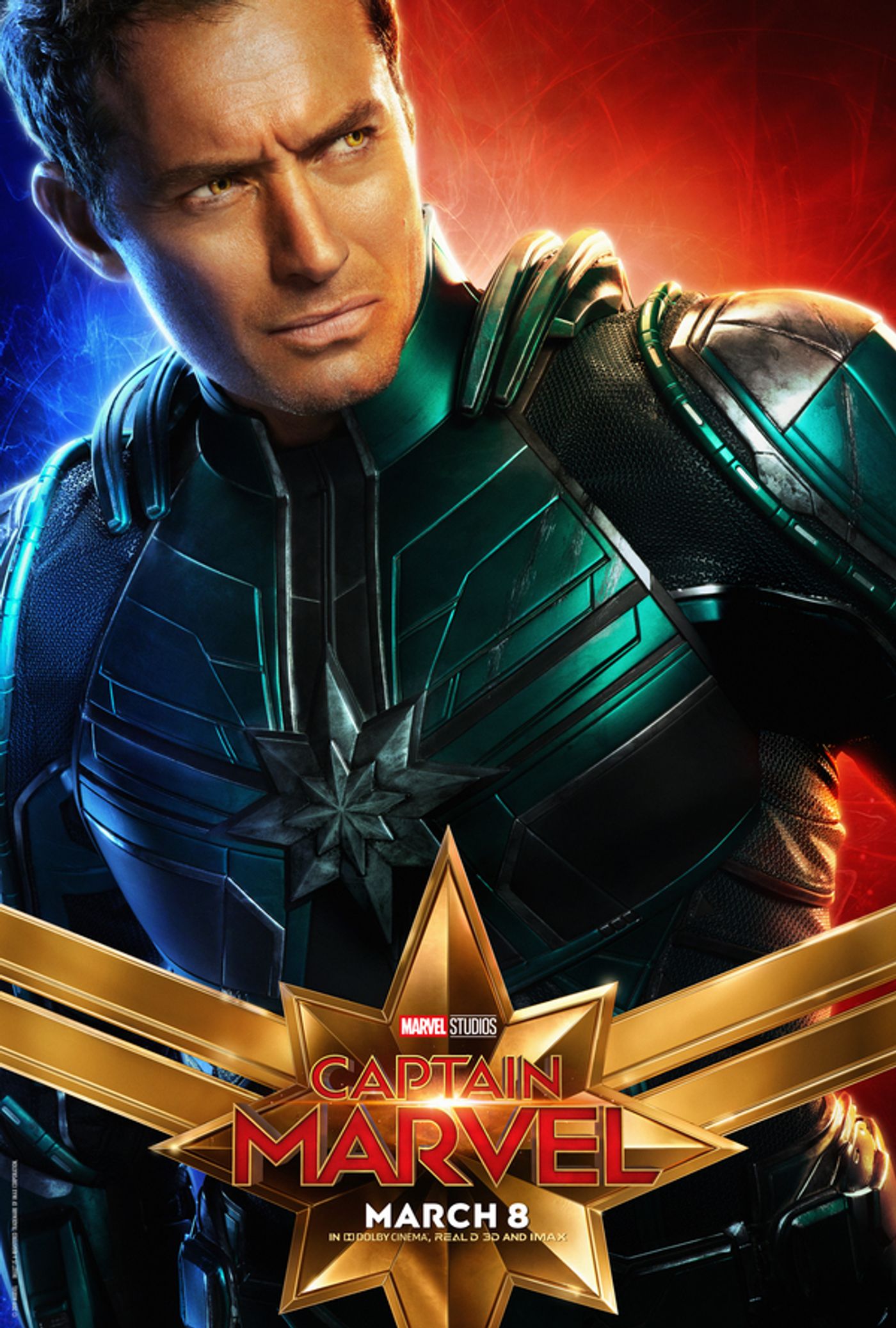 Photo Flash: See the New Character Posters for CAPTAIN MARVEL  Image