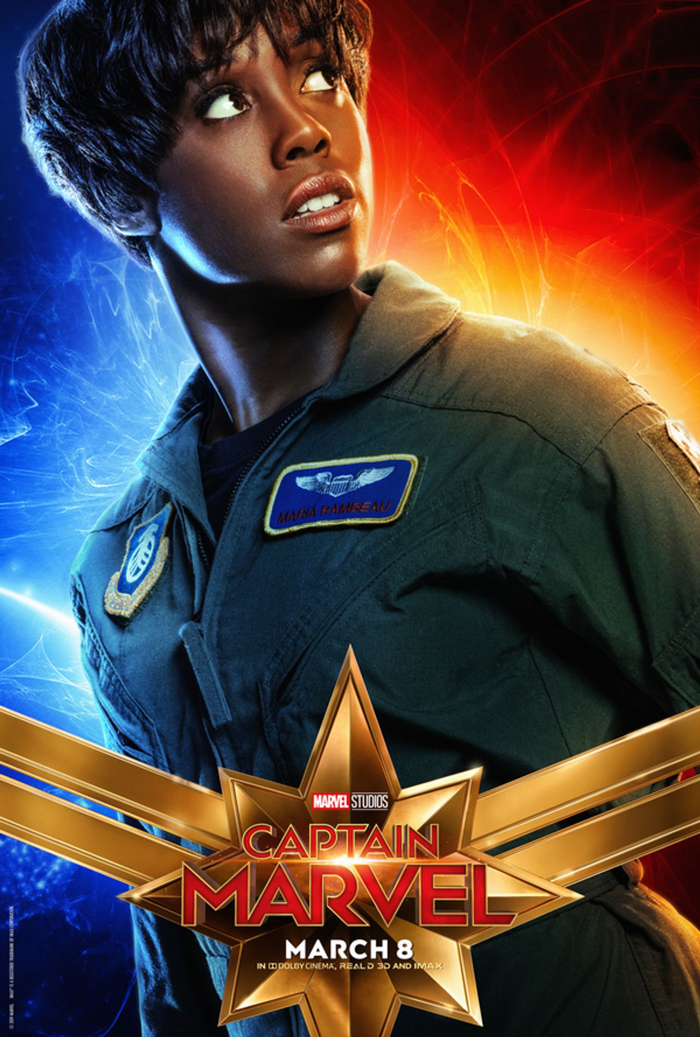 Photo Flash: See the New Character Posters for CAPTAIN MARVEL  Image