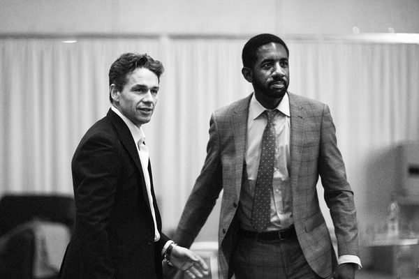 Julian Ovenden, Rhashan Stone Photo