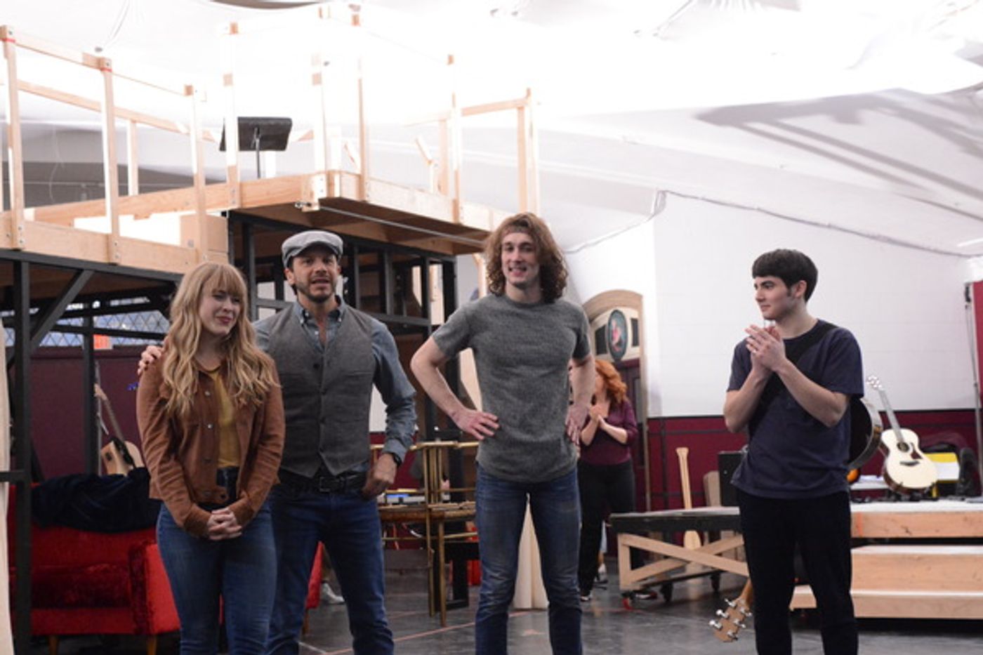 Photo Coverage: Cast of MY VERY OWN BRITISH INVASION Meets The Press  Image