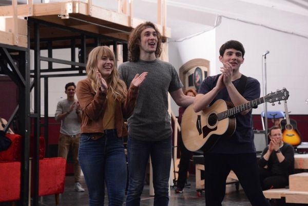 Erika Olson, Conor Ryan and Jonny Amies Photo