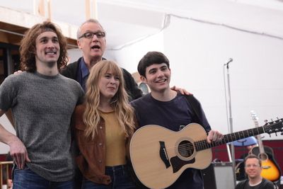 Erika Olson, Rick Elice (Book) Conor Ryan and Jonny Amies Photo