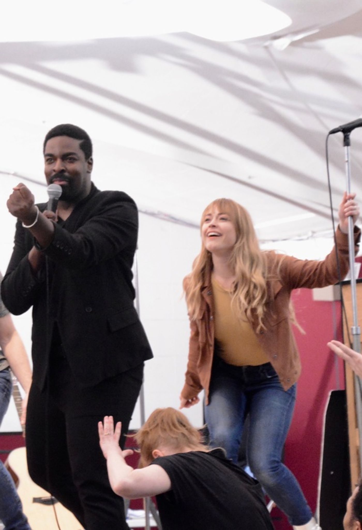 Photo Coverage: Cast of MY VERY OWN BRITISH INVASION Meets The Press  Image