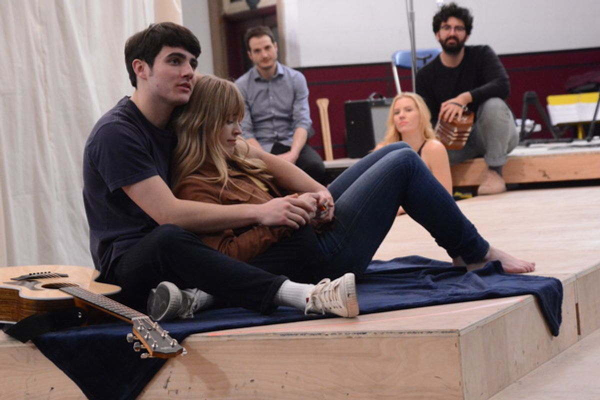 Jonny Amies and Erika Olson at 