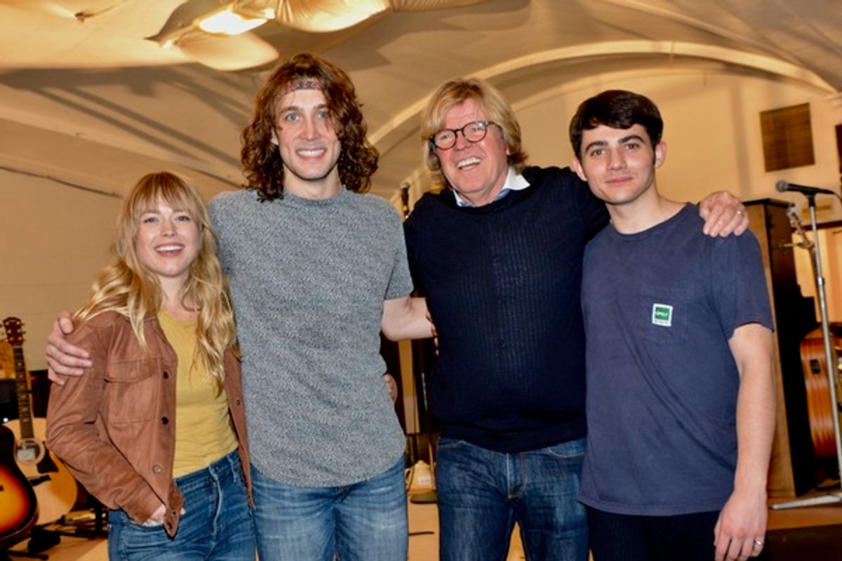 Erika Olson, Conor Ryan, Peter Noone and Jonny Amies at 