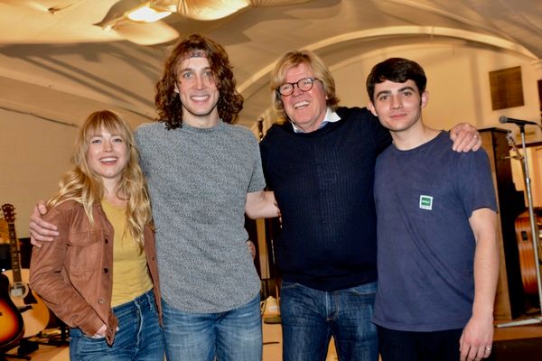 Erika Olson, Conor Ryan, Peter Noone and Jonny Amies Photo