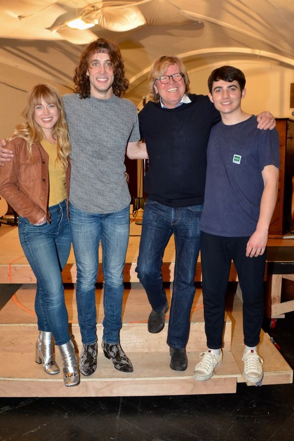 Erika Olson, Conor Ryan, Peter Noone and Jonny Amies Photo