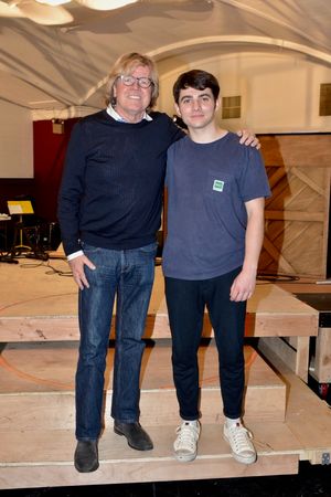 Peter Noone and Jonny Amies @ BroadwayWorld Peter Noone and Jonny Amies Photo