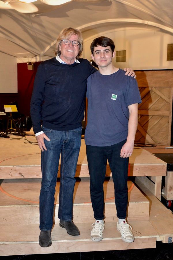Peter Noone and Jonny Amies Photo