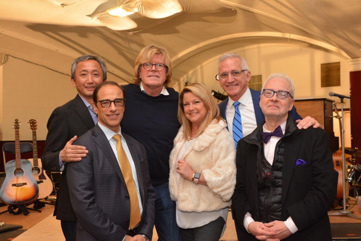 Yasuhiro Kawana (Producer), Hal Luftig (Producer), Peter Noone, Sherry Wright (Producer), Mark S. Hoebee and Craig Haffner (Producer) at 