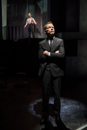 Michael Milligan (background) and Jonathan Wainwright Photo