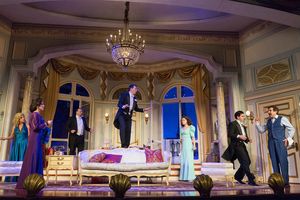 Company of Ken Ludwigâ€™s A COMEDY OF TENORS Photo