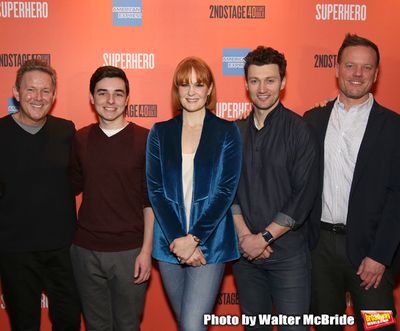 John Logan, Kyle McArthur, Kate Baldwin, Bryce Pinkham, Jason Moore Photo