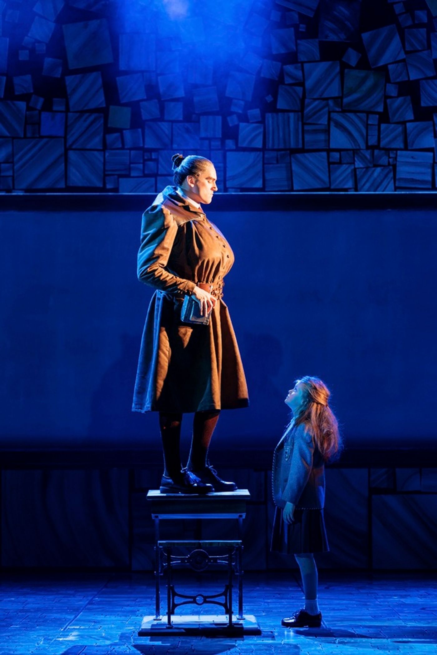 Photo Flash: First Look at Elliot Harper Terrifying MATILDA as Miss Trunchbull  Image