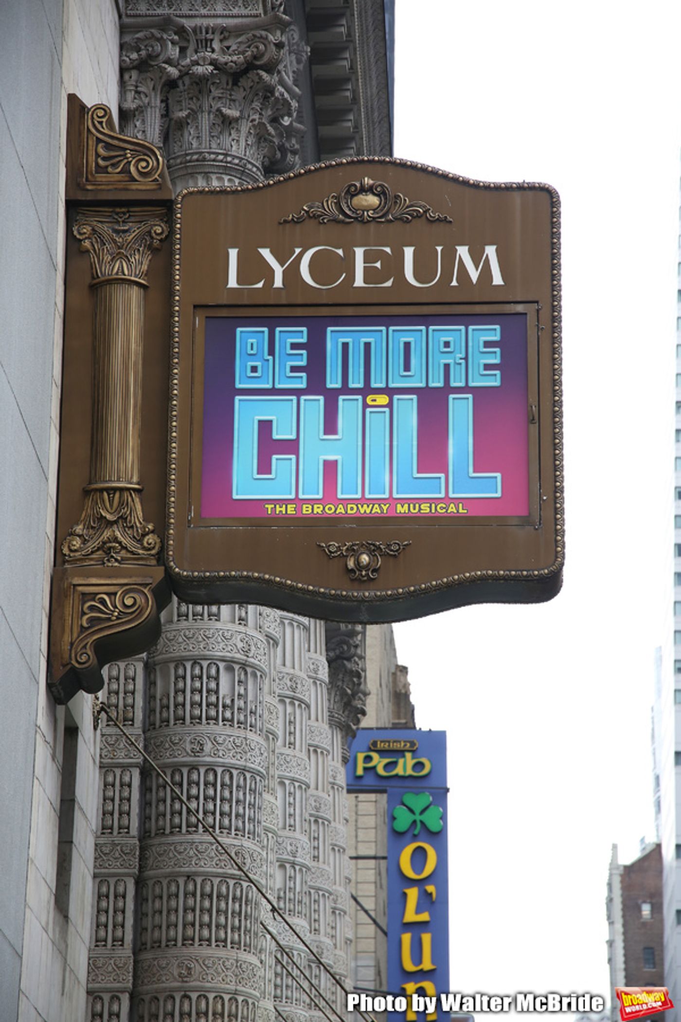 Photo Coverage: The BE MORE CHILL Gang Sees Their Brand New Marquee At the Lyceum!  Image