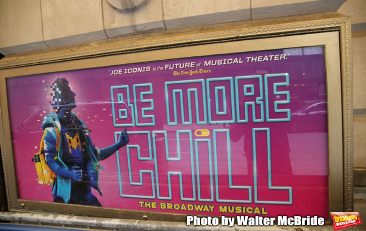 Photo Coverage: The BE MORE CHILL Gang Sees Their Brand New Marquee At the Lyceum!  Image