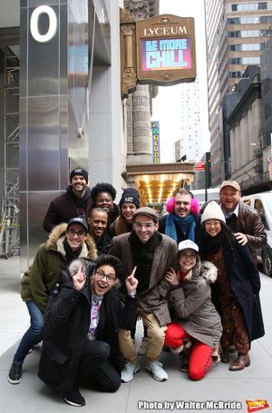 Joe Iconis with Gerard Canonico, George Salazar, Jason Tam, Stephanie Hsu, Tiffany Ma Photo