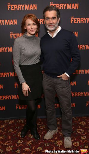Holly Fain and Brian d'Arcy James @ BroadwayWorld Holly Fain and Brian d'Arcy James Photo