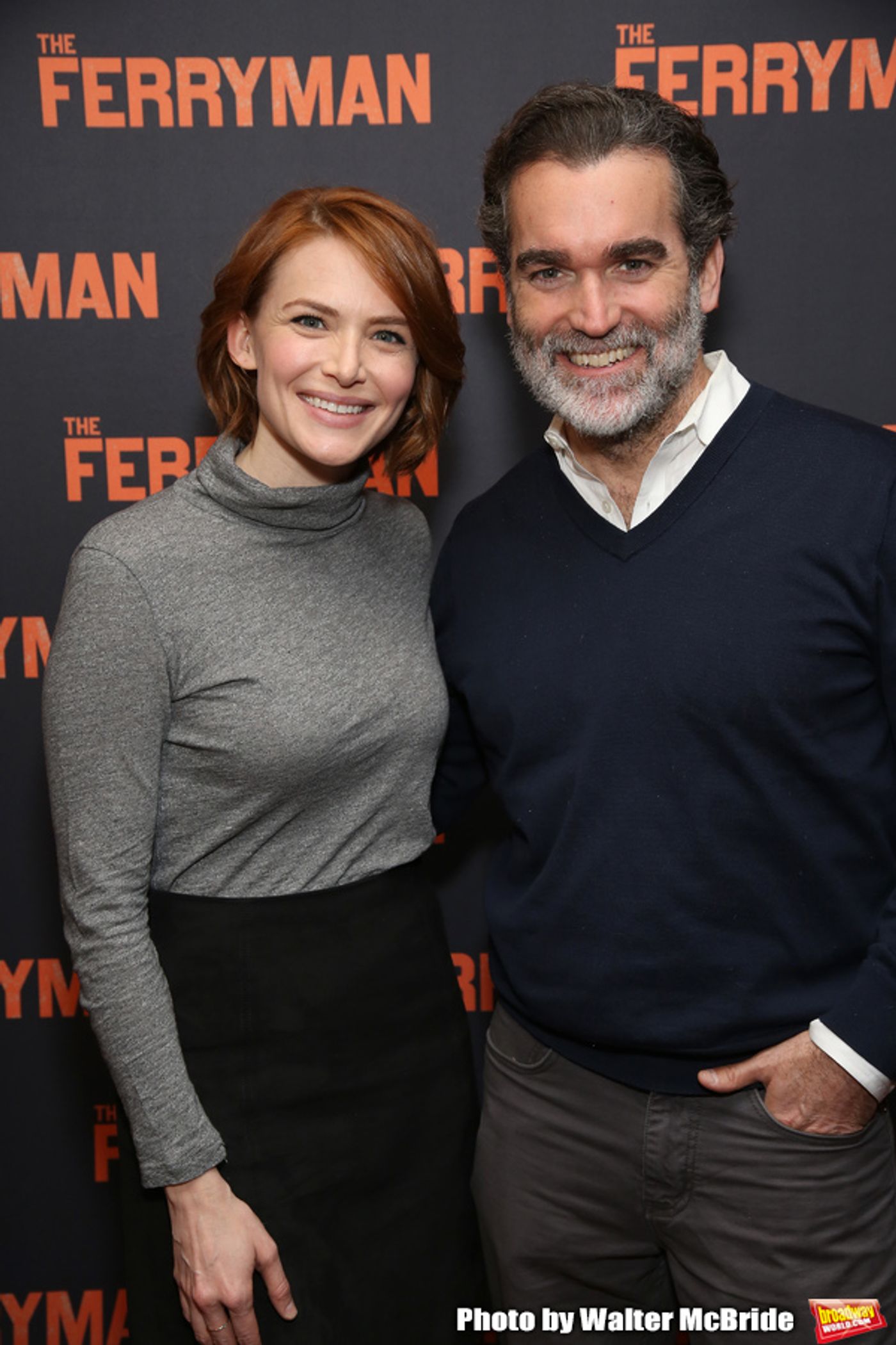Photo Coverage: Brian d'Arcy James And The New Cast of THE FERRYMAN Meet The Press Photo Coverage: Brian d'Arcy James And The New Cast of THE FERRYMAN Meet The Press Image