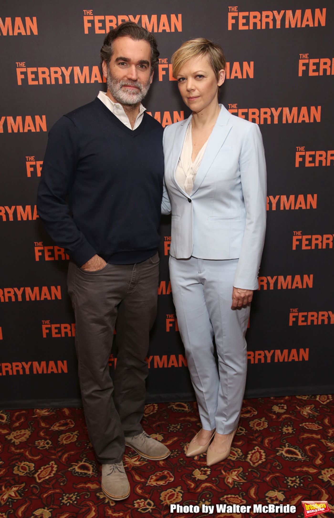 Photo Coverage: Brian d'Arcy James And The New Cast of THE FERRYMAN Meet The Press Photo Coverage: Brian d'Arcy James And The New Cast of THE FERRYMAN Meet The Press Image