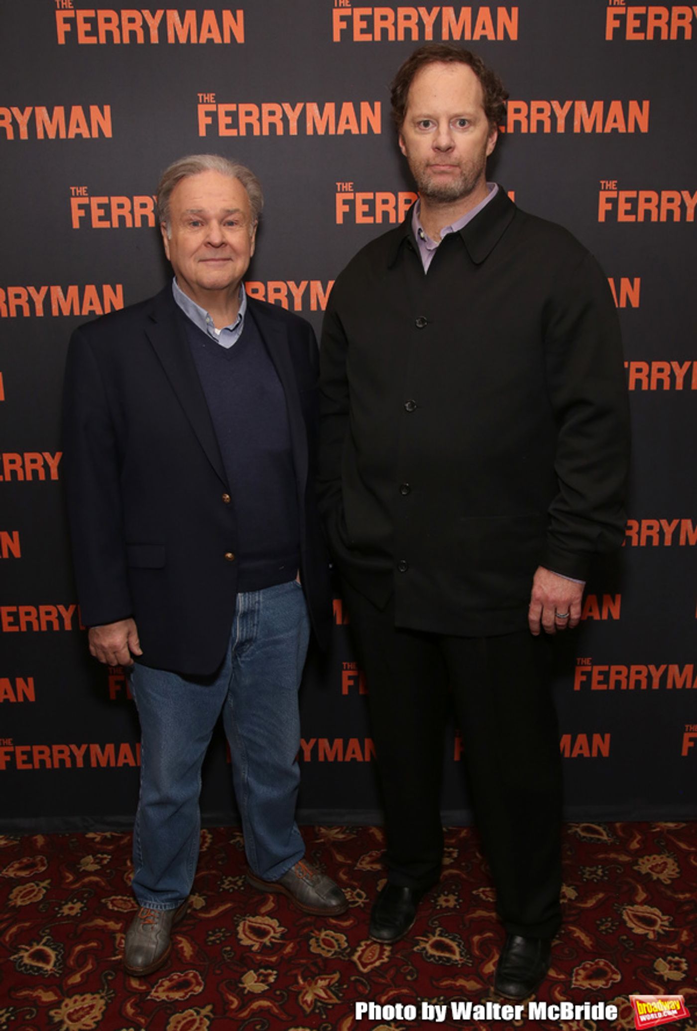 Photo Coverage: Brian d'Arcy James And The New Cast of THE FERRYMAN Meet The Press  Image