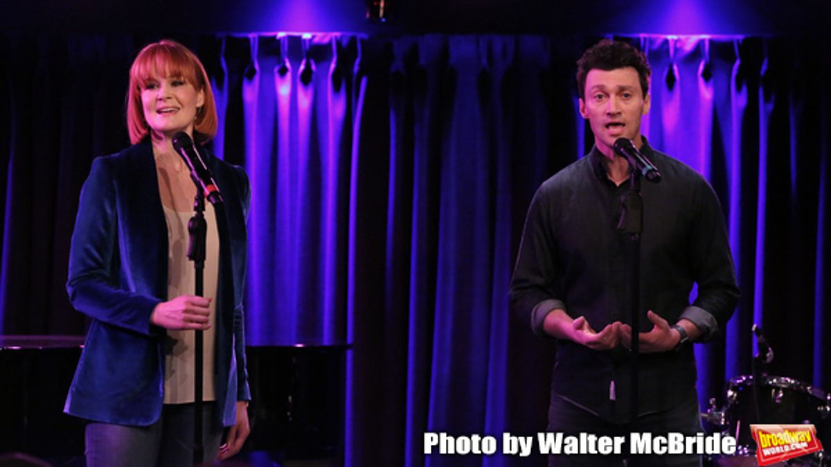 Kate Baldwin and Bryce Pinkham at 