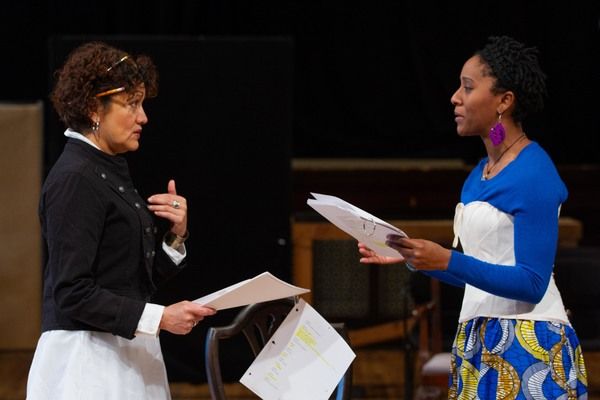Sandra Marquez (Nora) and Celeste M. Cooper
(Emmy)  Photo