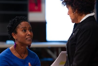 Celeste M. Cooper (Emmy) and Sandra Marquez (Nora) Photo