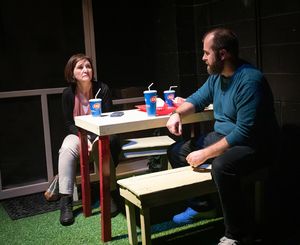 Laura Richardson and Art Hall @ BroadwayWorld Laura Richardson and Art Hall Photo