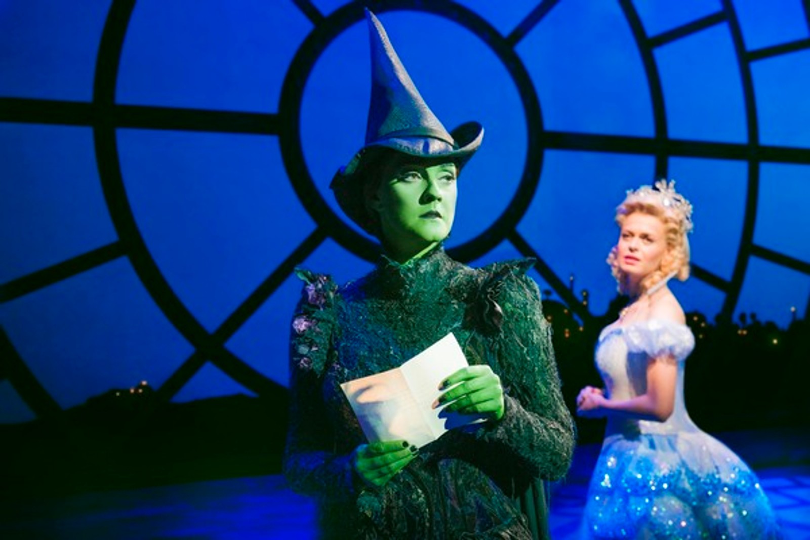 Photo Flash: See New Photos of Sophie Evans and Alice Fearn in WICKED — photo 2 of 6