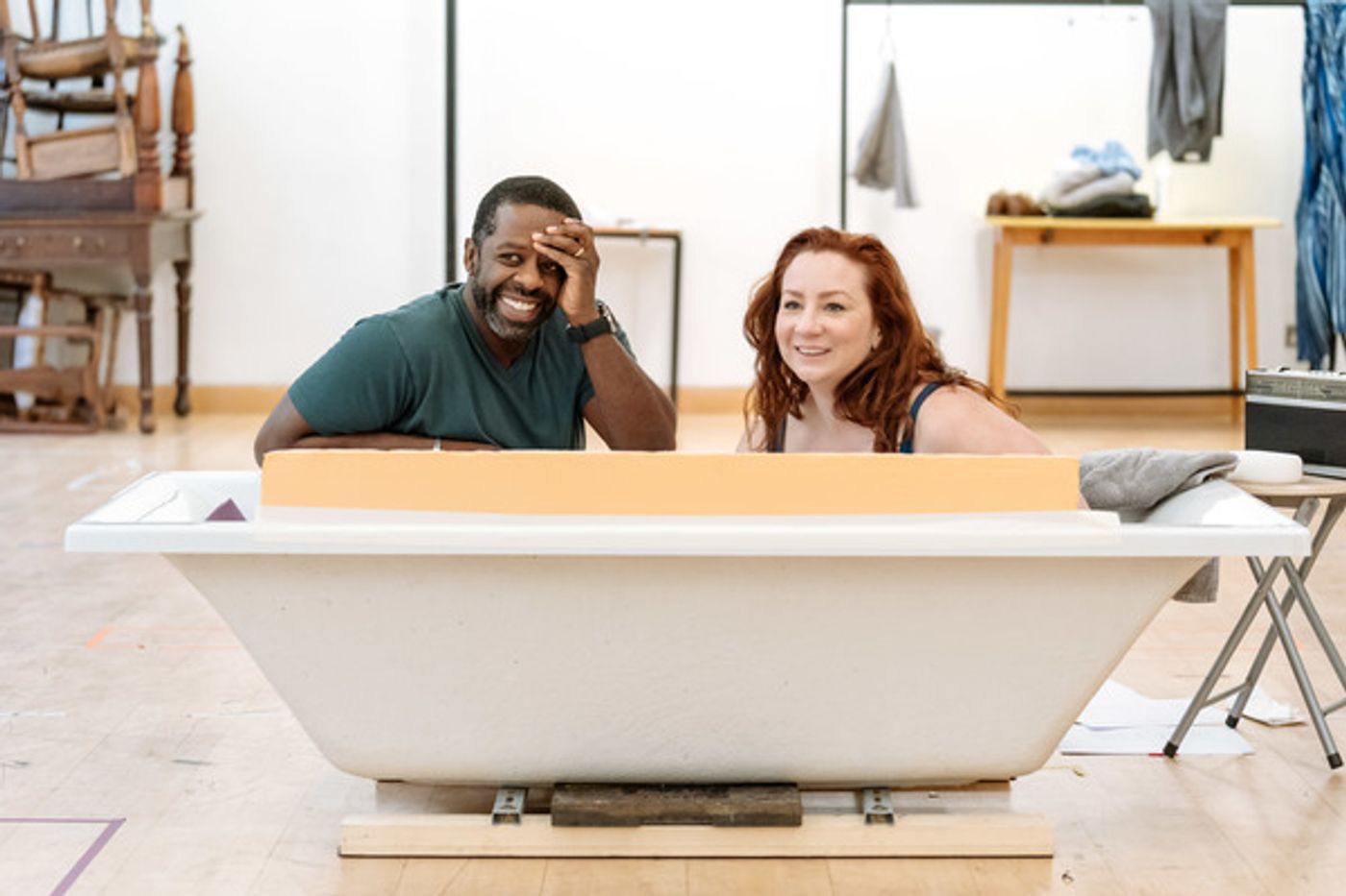 Photo Flash: Inside Rehearsal For COST OF LIVING at Hampstead Theatre  Image