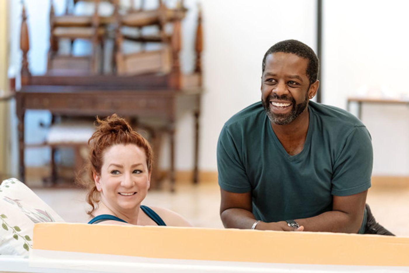 Photo Flash: Inside Rehearsal For COST OF LIVING at Hampstead Theatre  Image