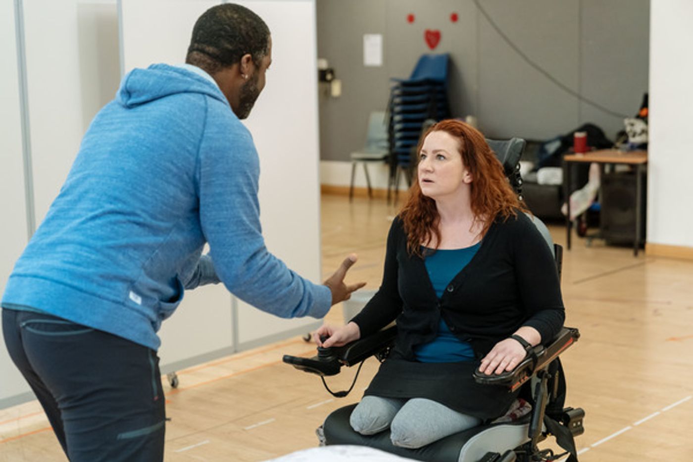 Photo Flash: Inside Rehearsal For COST OF LIVING at Hampstead Theatre  Image