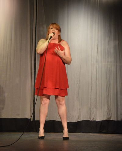 Taylor Tracey sings "Astonishing" from LITTLE WOMEN. Photo