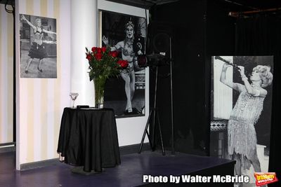 Stage set for Richard Skipper as "Carol Channing" - performing at St. Luke's Theatre  Photo