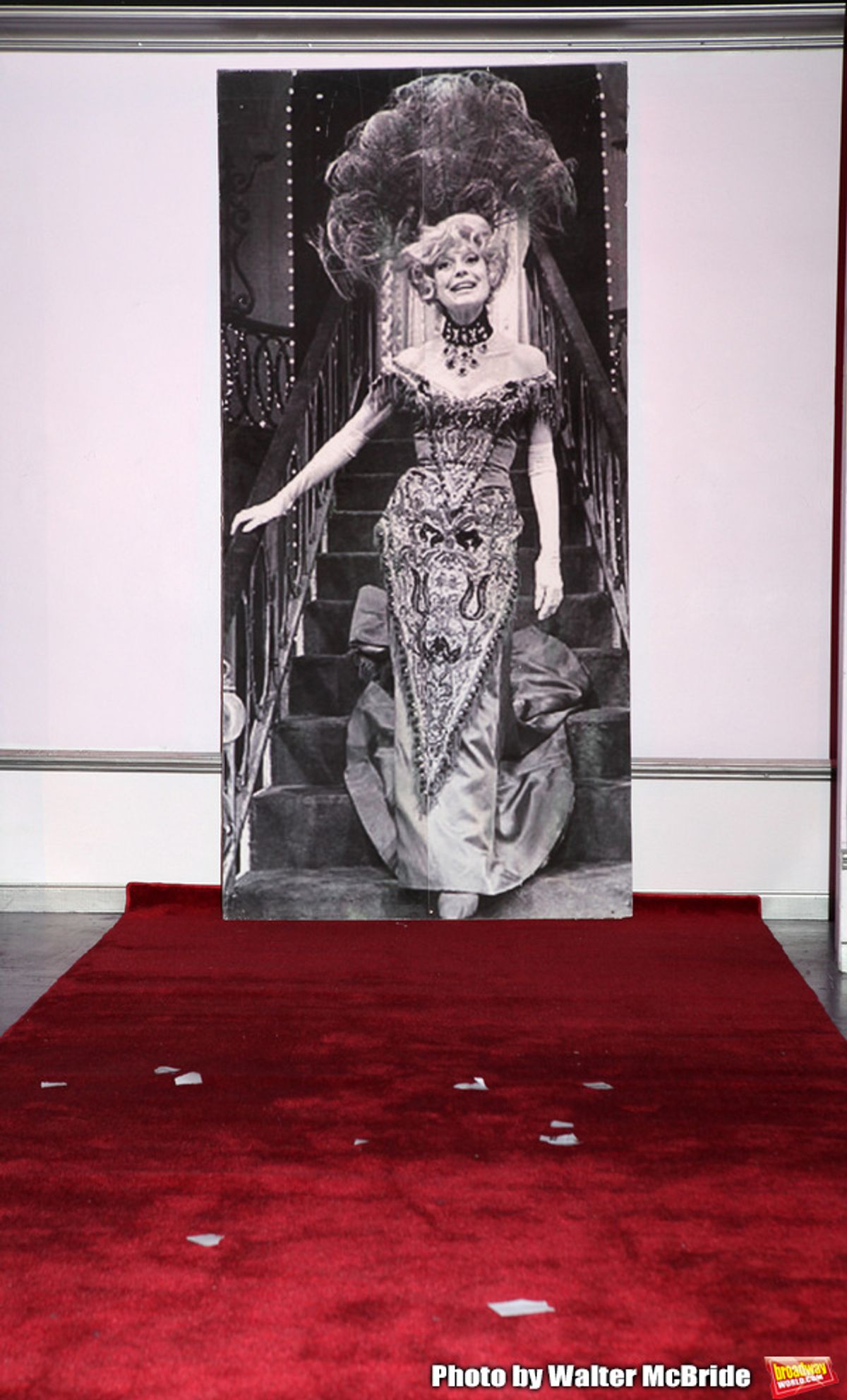 Stage set for Richard Skipper as 'Carol Channing' - Performing at St. Luke's Theatre in New York City at 