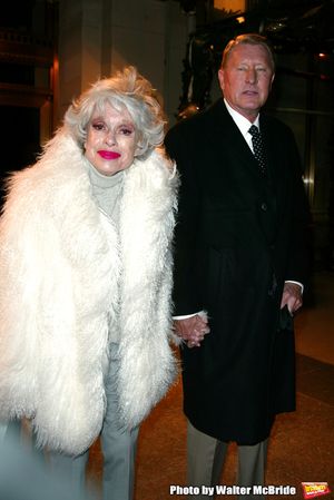 CAROL CHANNING Leaving the Essex House Hotel for thepremiere of NICHOLAS NICKLEBY at  Photo