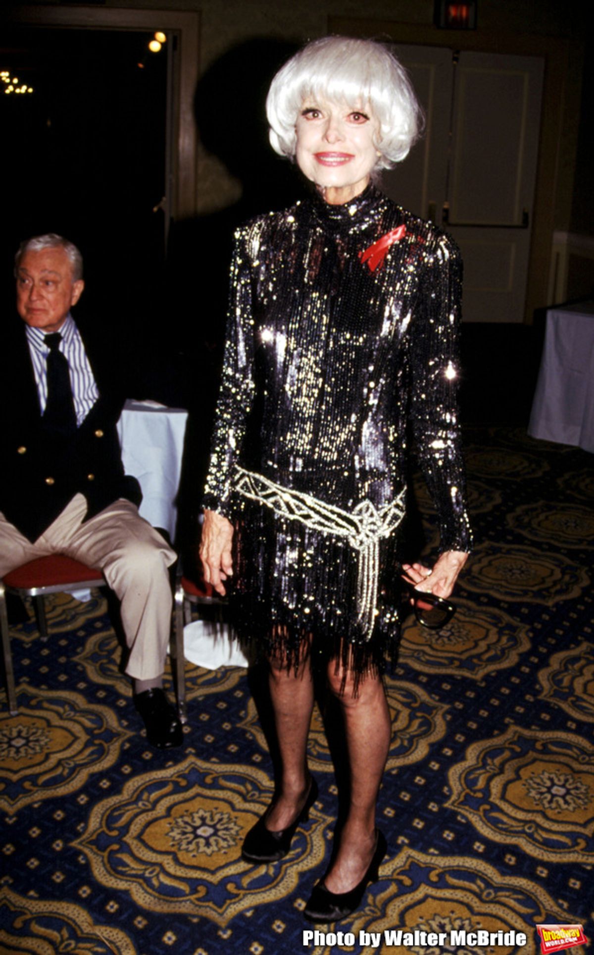 Carol Channing attendsGene Shalit  Pro Celebrity  Billards Classic Multiple Sclerosis Benefit in New York City on
October 12, 1993 at 