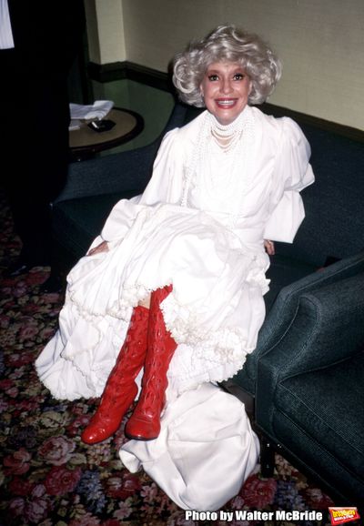Carol Channing photographed in New York City, June 1988 Photo