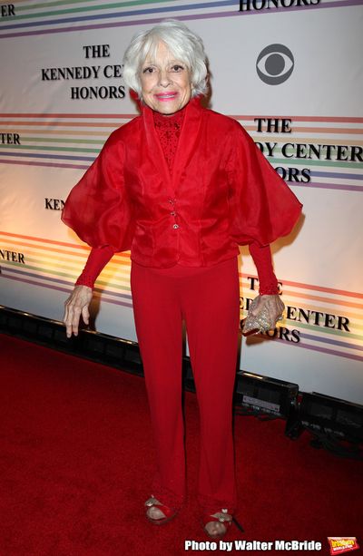 Carol Channing attends the 2010 Kennedy Center Honors Ceremomy in Washington, D.C..on Photo