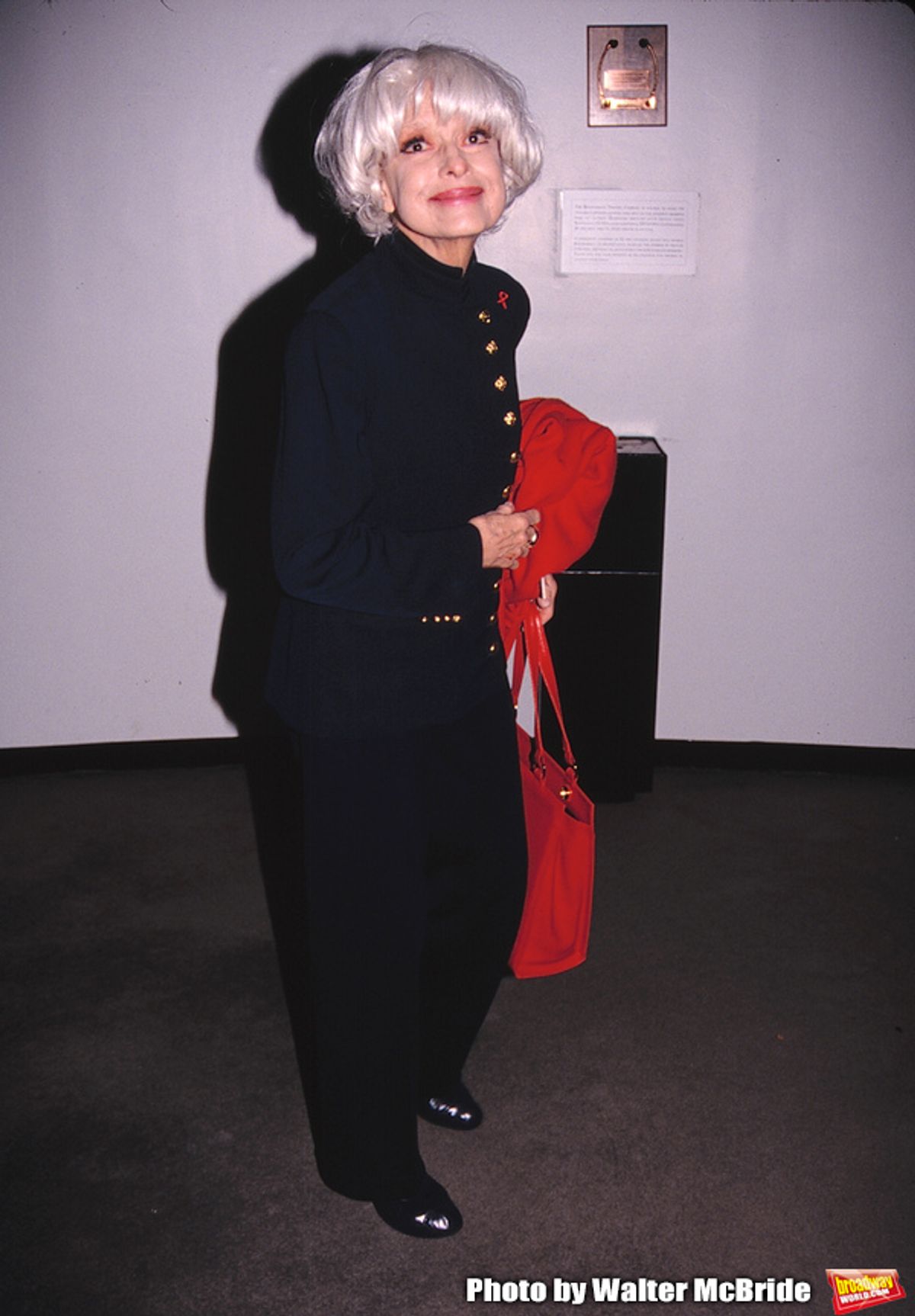 Carol Channing attends the 'Picnic' Opening Night performance at the Roundabout Theatre Company on April 21, 1994 in New York City. at 