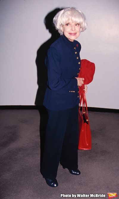 Carol Channing attends the 'Picnic' Opening Night performance at the Roundabout Theat Photo